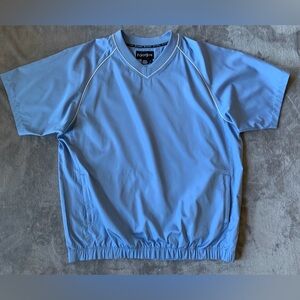 FootJoy Men’s Light Blue Short Sleeve Windshirt
